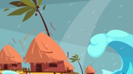Ilustrasi banjir rob. (Dok. Heijakarta.com/Anissa Putri)