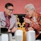 Menparekraf Sandiaga Uno bersama Gubernur Jawa Tengah Ganjar Pranowo. (Instagram.com/@(Instagram.com@pemudaindonesiahebat)