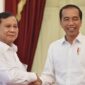 Presiden Jokowi dengan Menteri Pertahanan Prabowo Subianto. (Dok. Setkab.go.id) 
