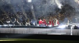 Laga perdana Piala Dunia U-17 antara Indonesia melawan Ekuador di Stadion Gelora Bung Tomo, Surabaya. (Dok. Tim Media Prabowo Subianto)