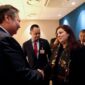Menteri Koordinator Bidang Perekonomian Airlangga Hartarto bertemu dengan Menteri Negara Inggris Urusan Eropa Nusrat Ghani. (Dok. Ekon.go.id)
